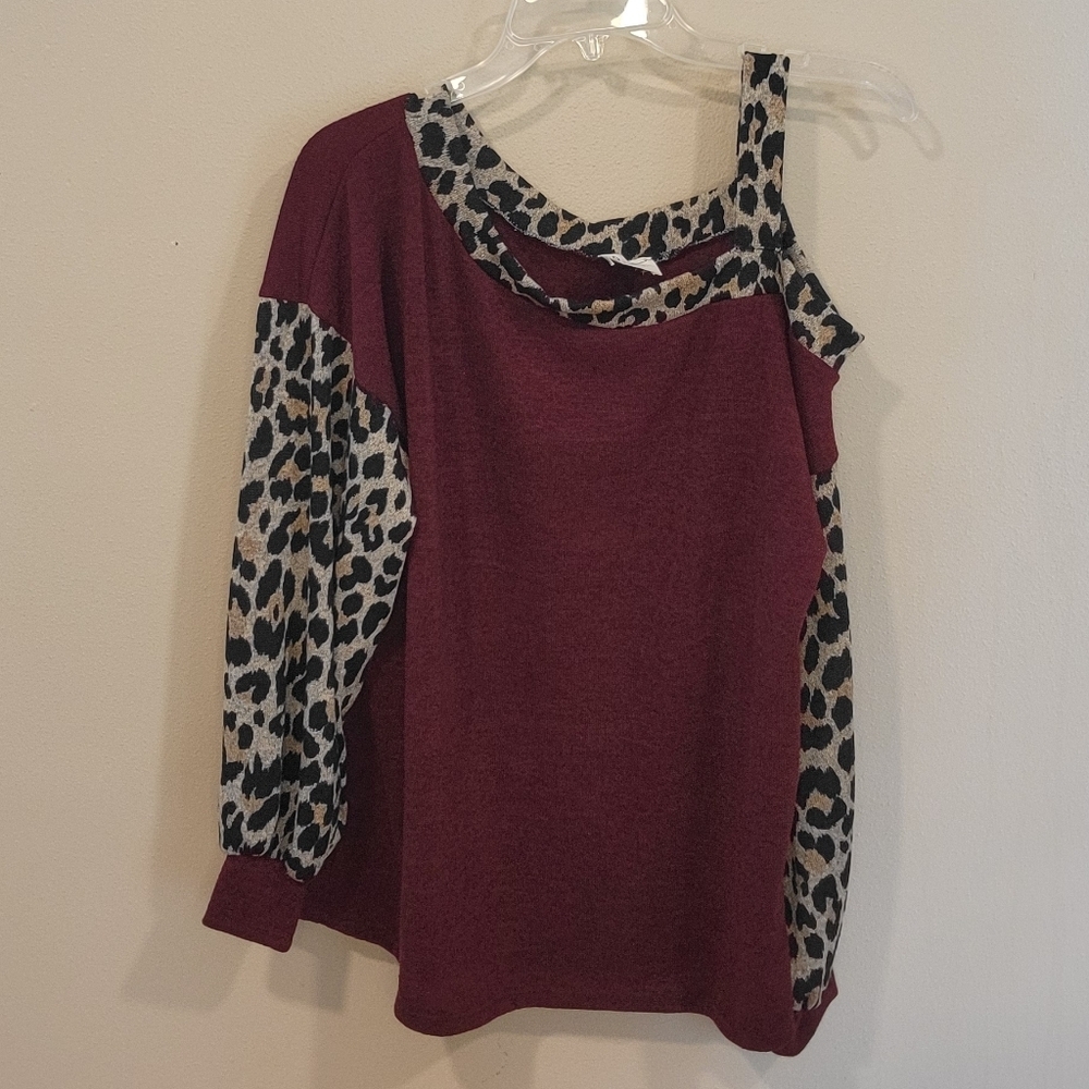 BIBI Animal Print Sweater